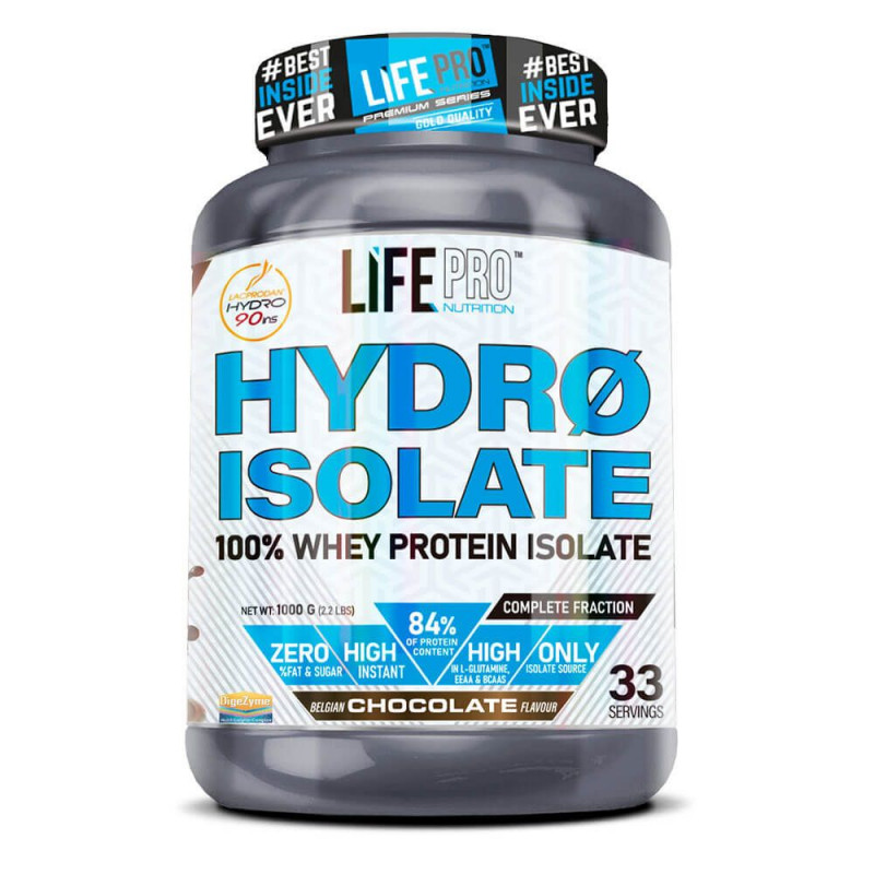 Hydro Iso Belgian Choco 1Kg Lifepro