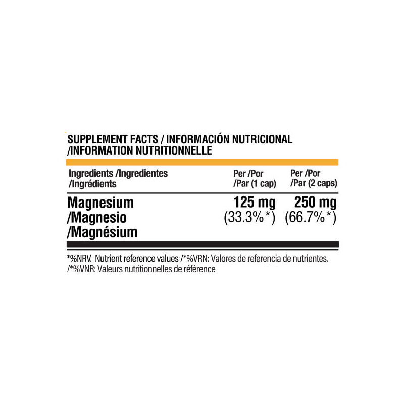 Bisglicinato de Magnesio 120 Vegancaps de Life Pro – Farmacia