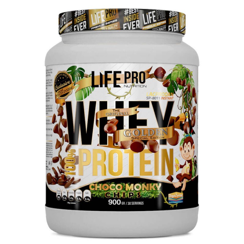 Whey Gourmet Edition Choco Monky Chips 900G Lifepro